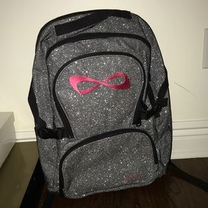 -NEW- NFINITY SPARKLE BACKPACK (PINK LOGO)